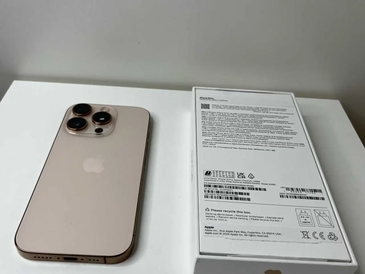 Billede 3 - Iphone 16 Pro 128GB.