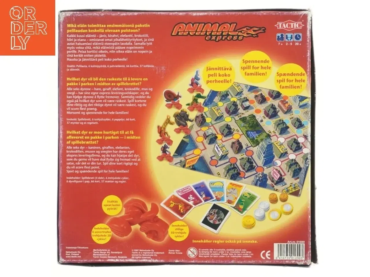 Billede 3 - Animal Express brætspil fra Tactic (str. 25x25 cm)