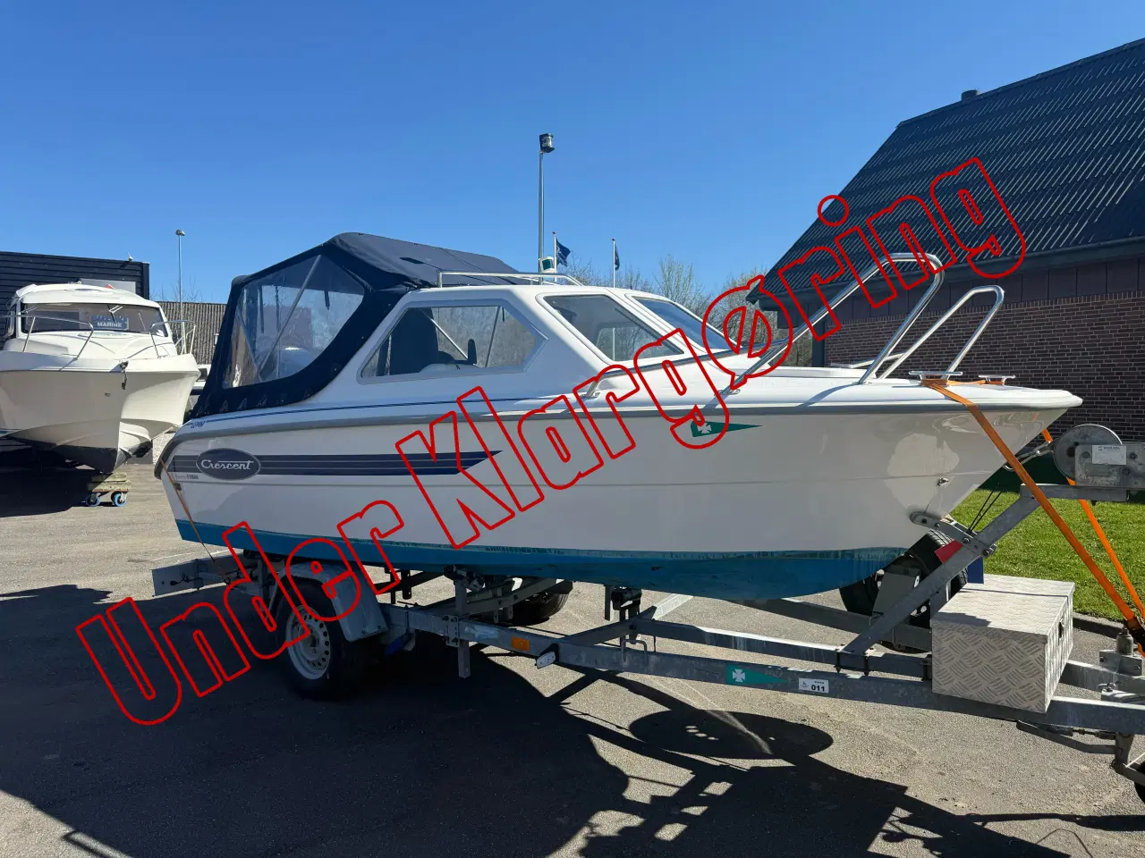 Billede 1 - Crescent Gemini nyere motor og trailer