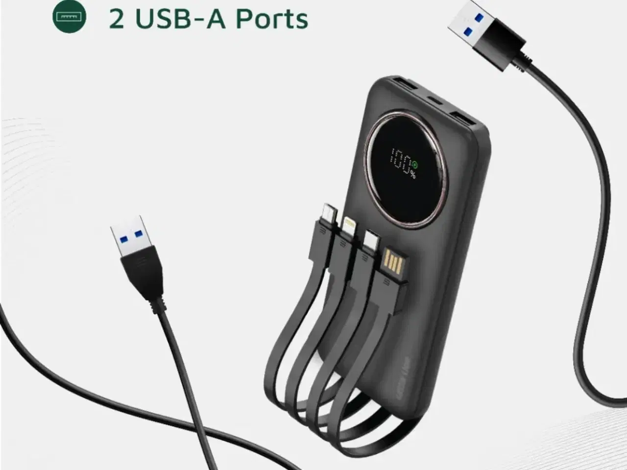 Billede 5 - Green Lion Power Pulse 10000mAh Powerbank