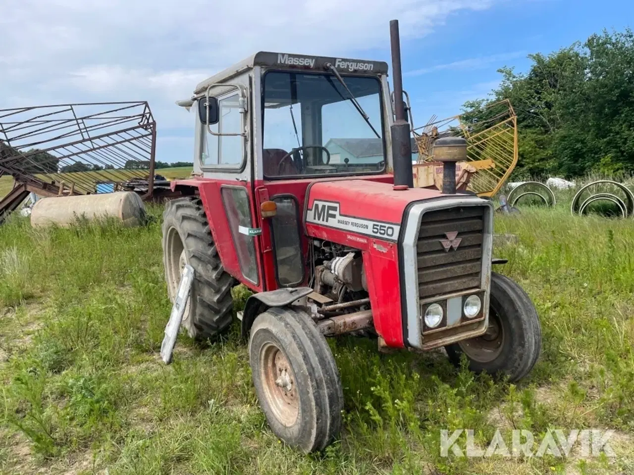 Billede 3 - Veterantraktor Massey Ferguson 550