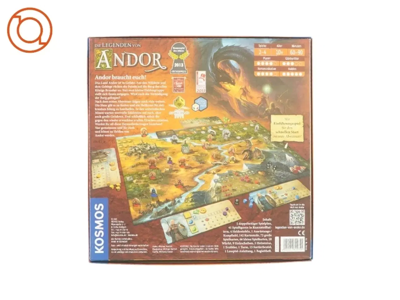Billede 2 - Die legenden von Andor (Spil)