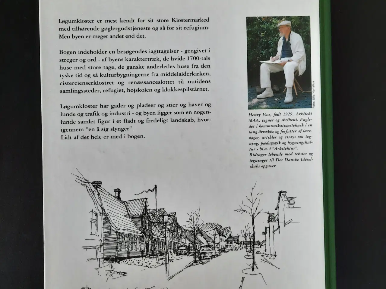 Billede 2 - Løgumkloster-en by i rødt og hvidt