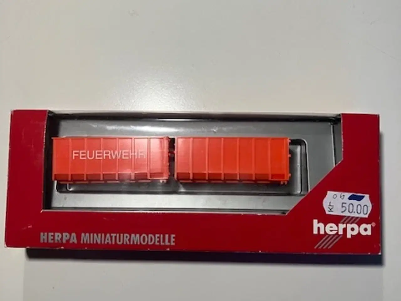 Billede 1 - Herpa Brand containere 2 stk Som Ny. H0  