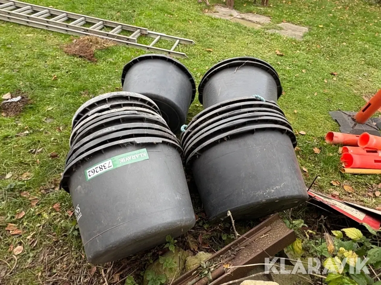 Billede 6 - Murerbaljer 23 styks og 4 små spande