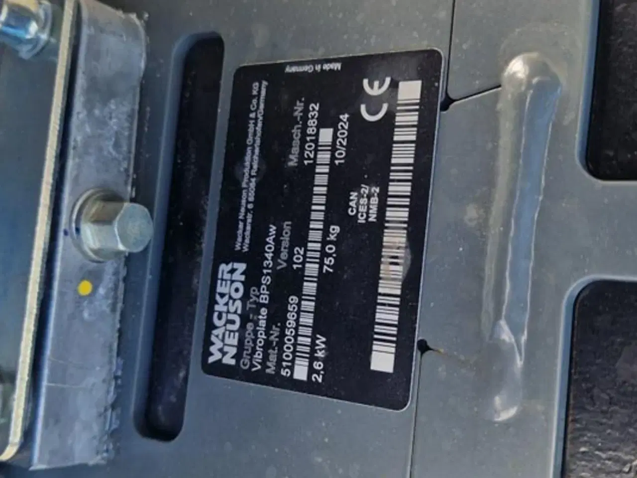 Billede 5 - Wacker Neuson BPS 1340