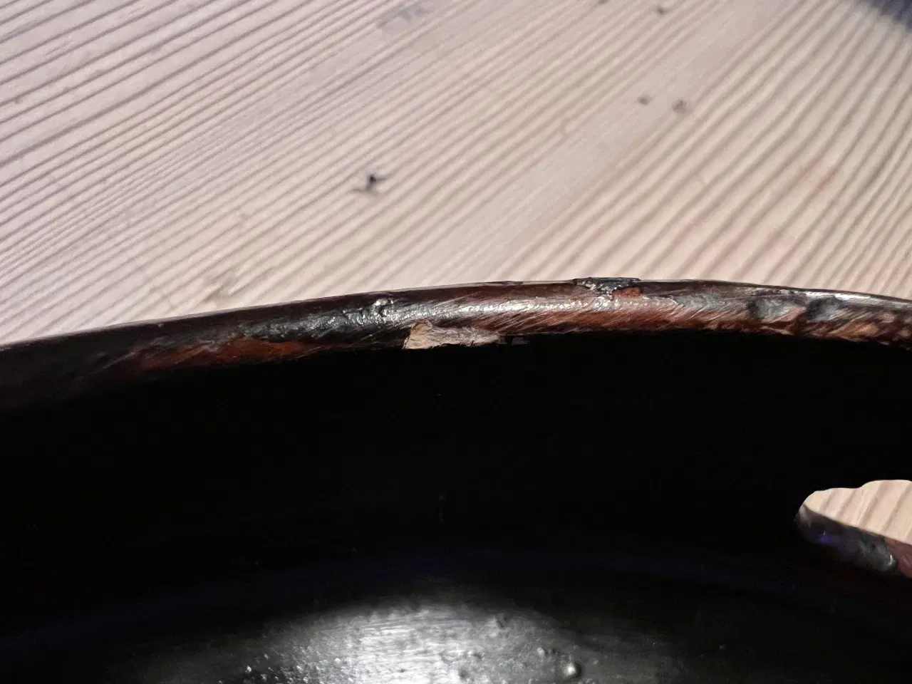 Billede 6 - Charmerende håndmalet bakke i træ