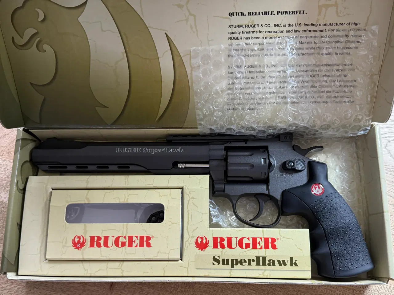 Billede 3 - Ruger SuperHawk 8" Co2 revolver full metal