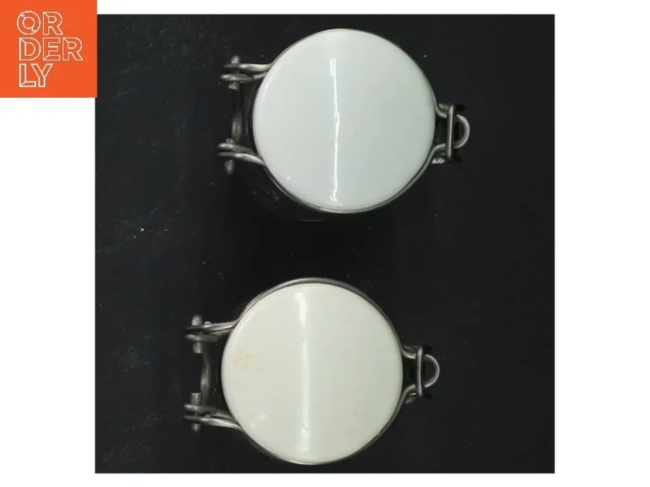 Billede 4 - Glaskrukker med låg (str. 9 cm)