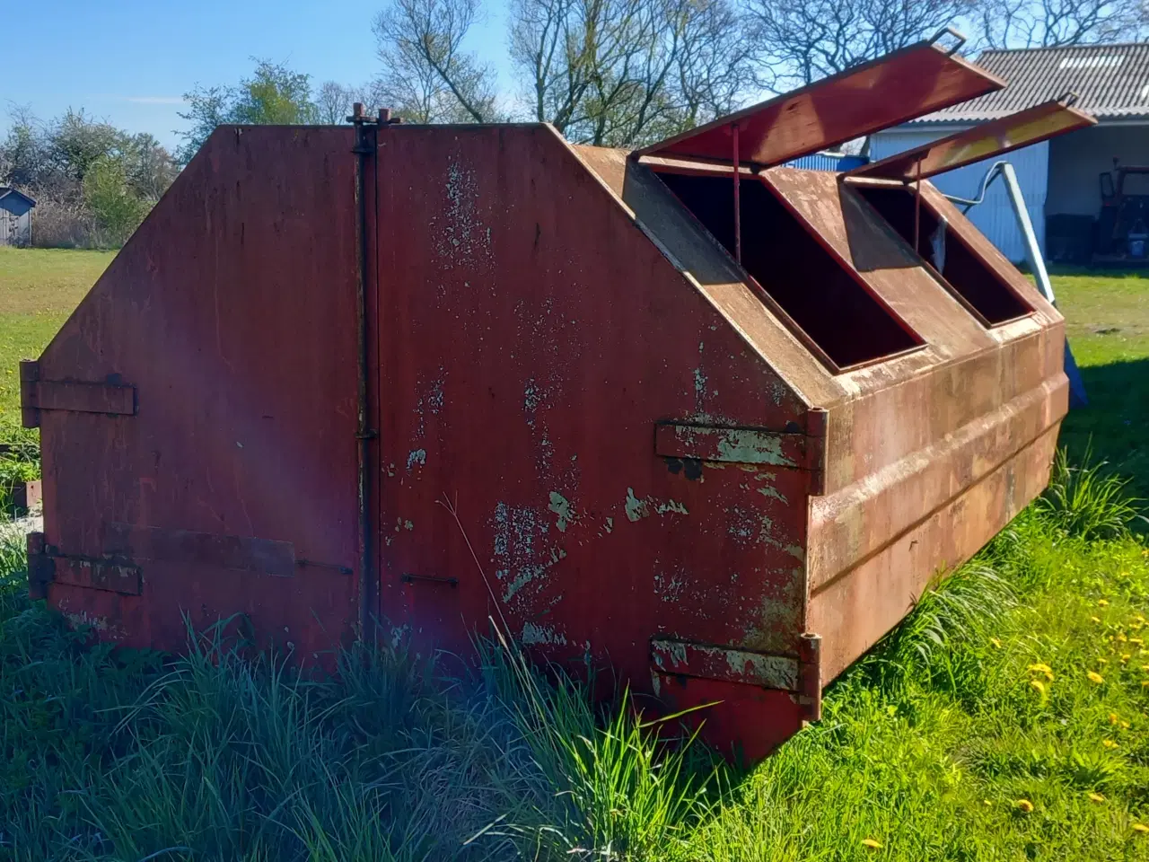 Billede 6 - Lukket kroghejs container med fire lemme