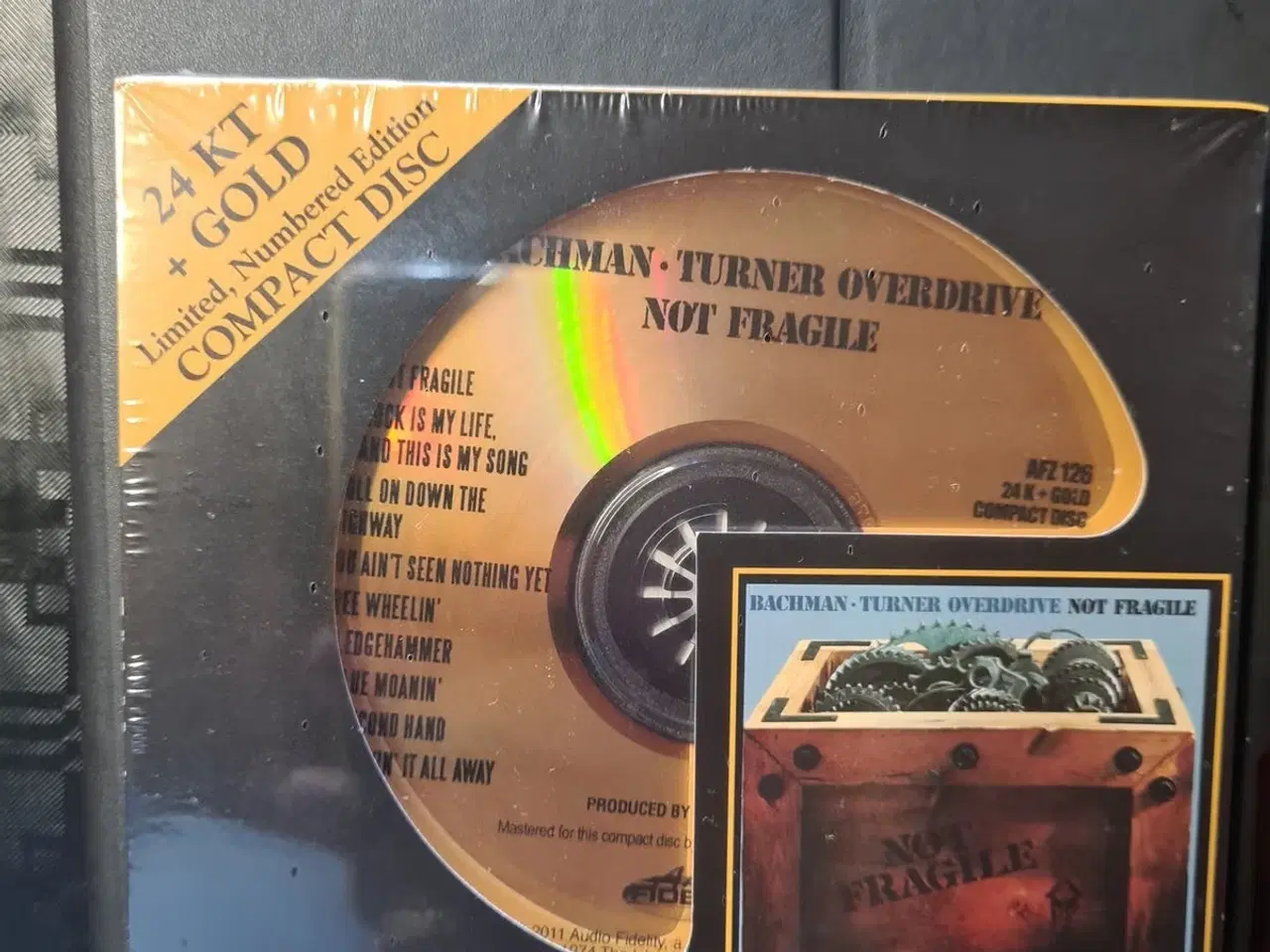 Billede 1 - Bachman Turner Overdrive: Not Fragile 24K Guld CD