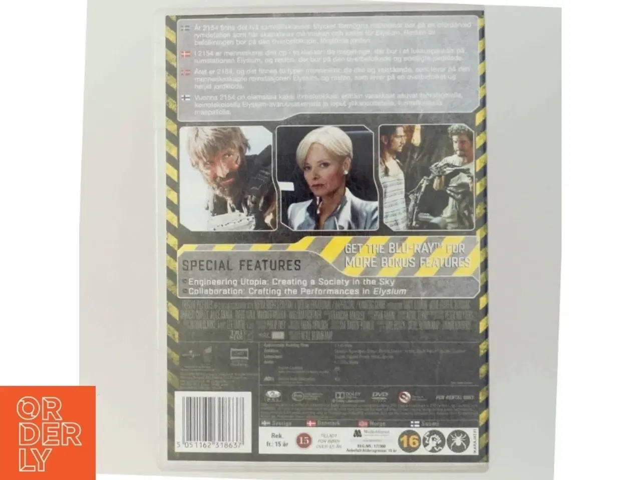 Billede 3 - Elysium DVD