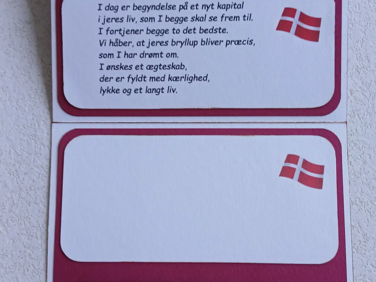 Billede 9 - Bryllupskort sælges. 