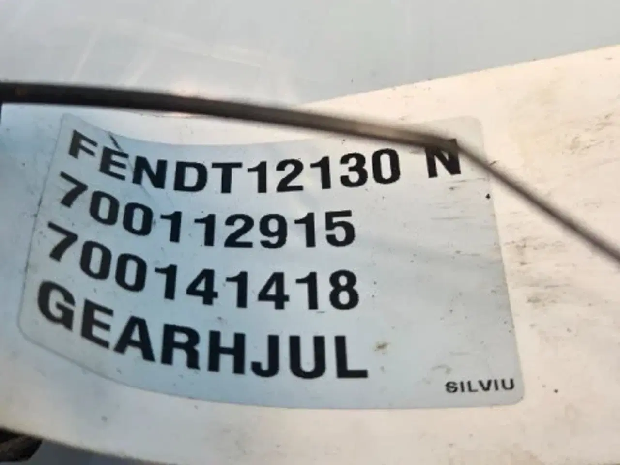 Billede 7 - Fendt 12130N Gearhjul 700112915