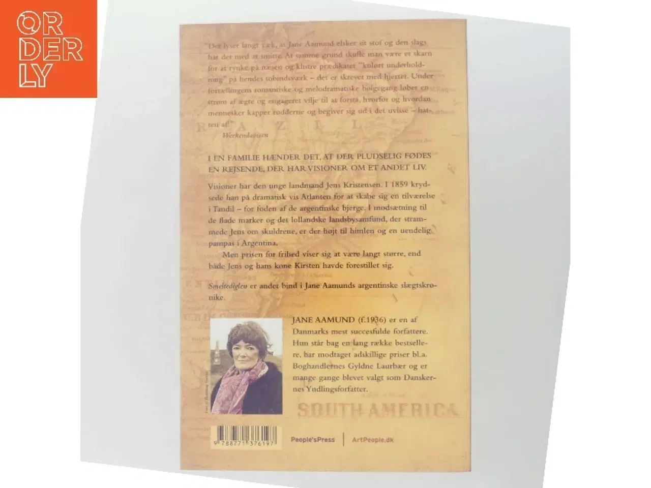 Billede 3 - Smeltediglen : andet bind i slægtskrøniken om de dansk-argentinske indvandrere : roman af Jane Aamund (Bog)