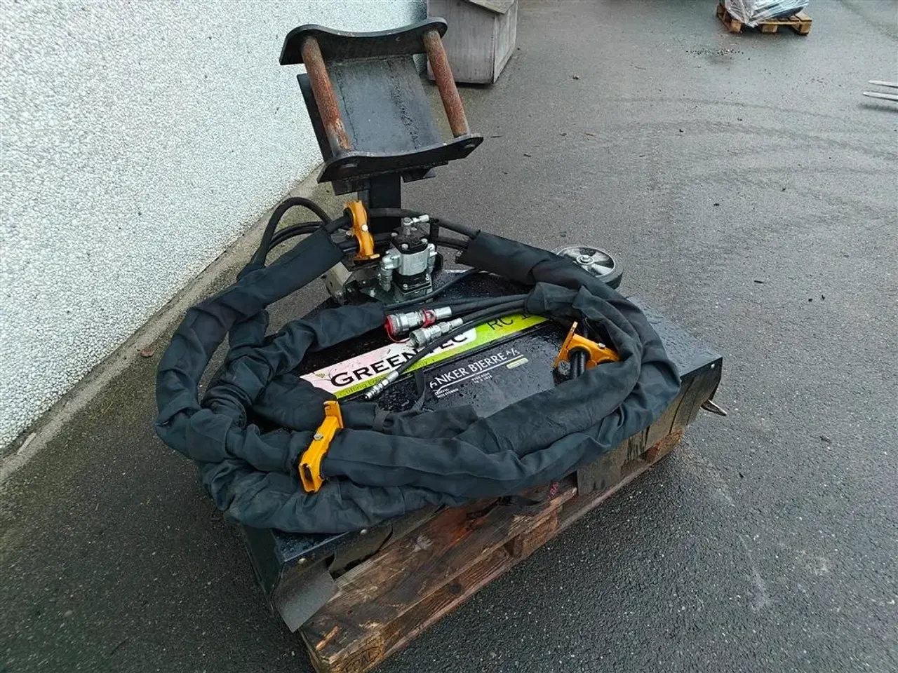 Billede 3 - GreenTec RC 132 HÆKSNITTER Med Hydrema beslag