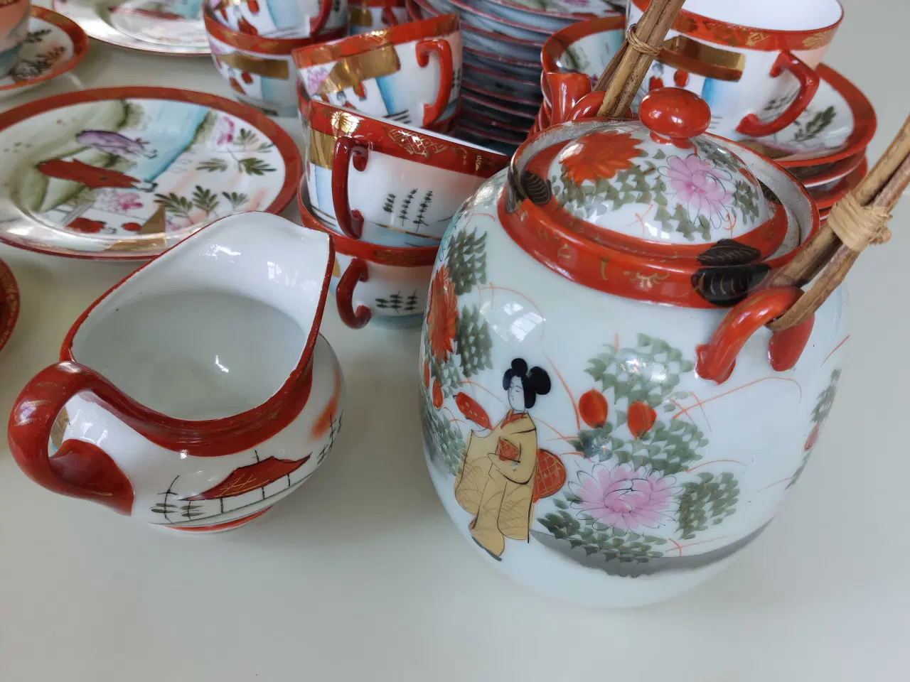 Billede 1 - Kaffestel eller thestel. Osaka