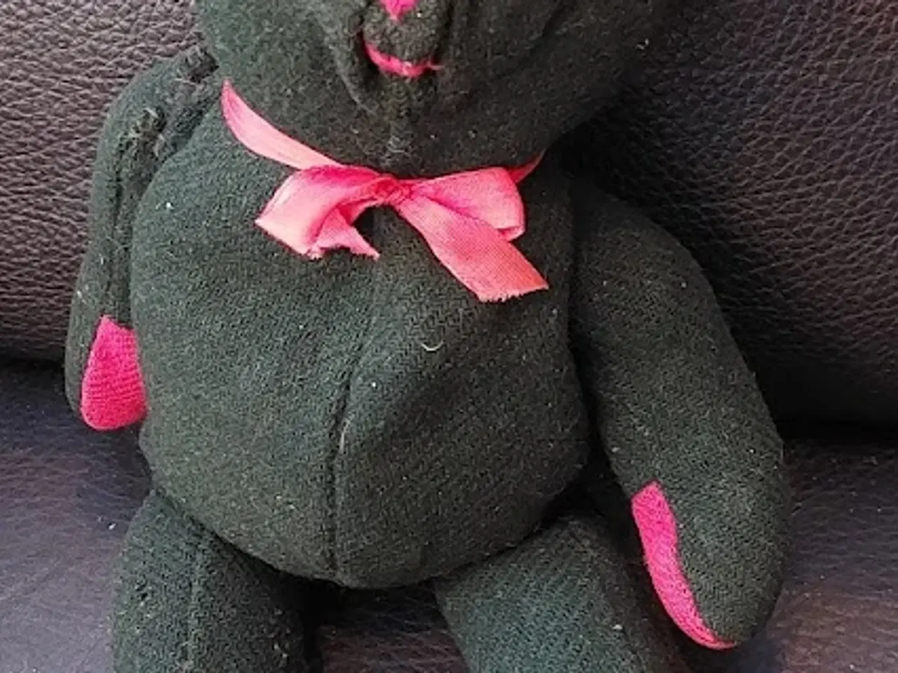 Billede 1 - Retro bamse med krøl uld 