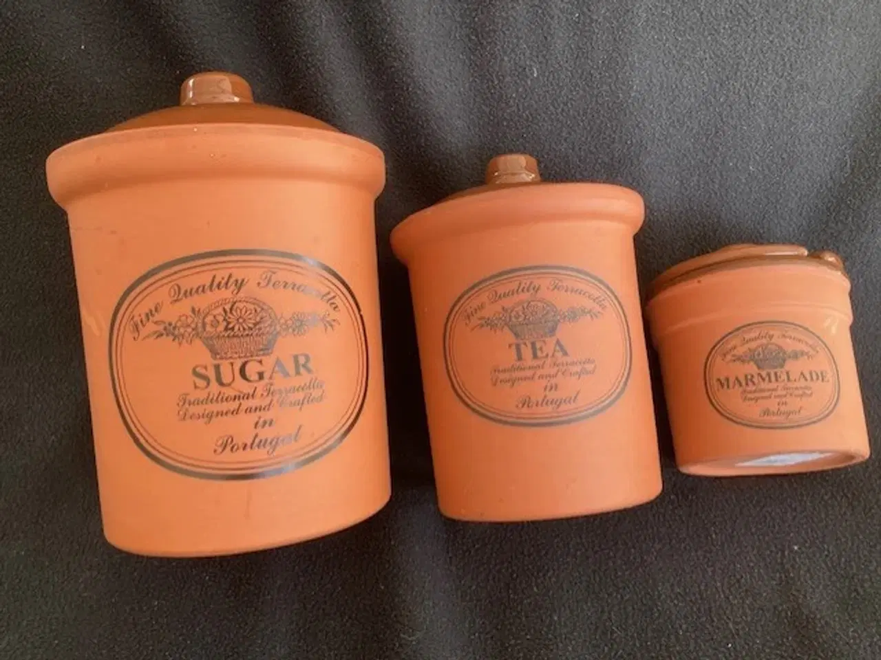 Billede 1 - Terracottakrukker og kande