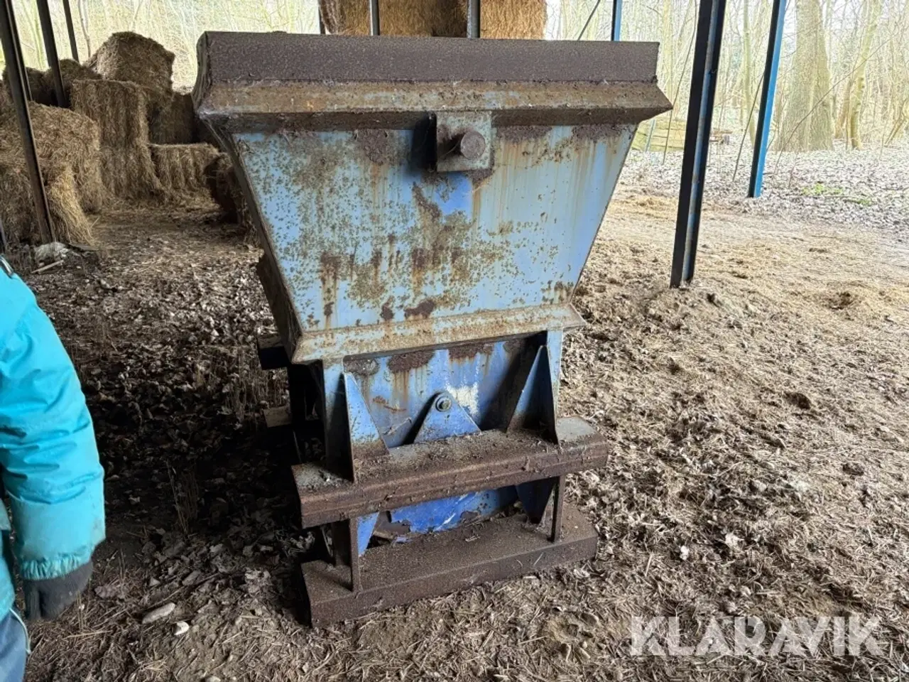 Billede 7 - Kar til beton mm med hydraulisk åbning
