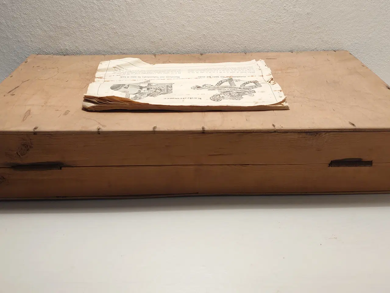 Billede 5 - Tekno Ingeniør dele + trækasse. 1950´erne.