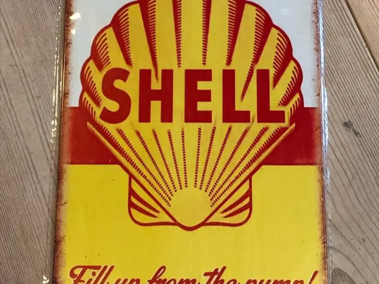 Billede 4 - Shell, BP, Texaco Metalskilte