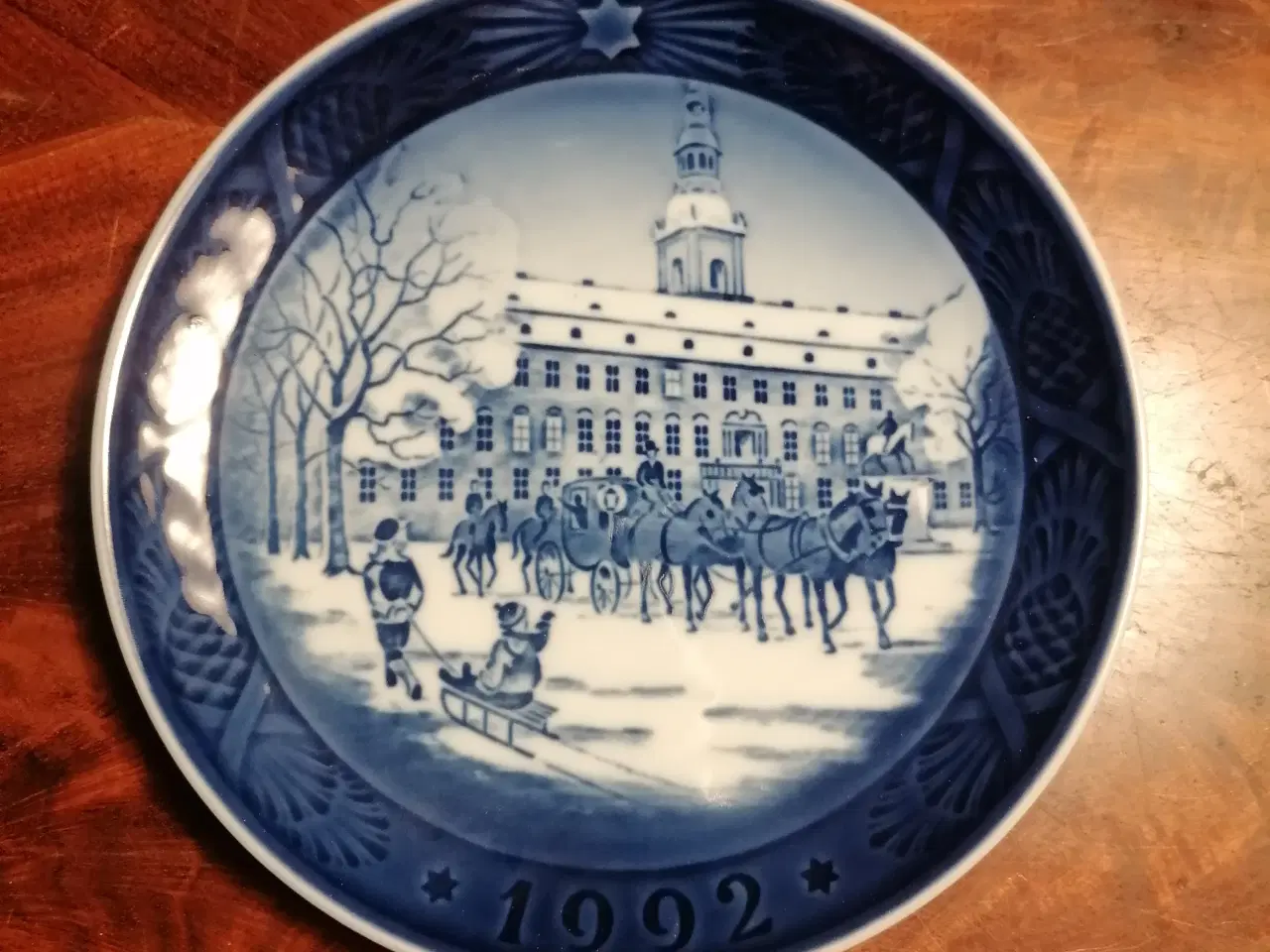 Billede 1 - Royal Copenhagen juleplatte 1992