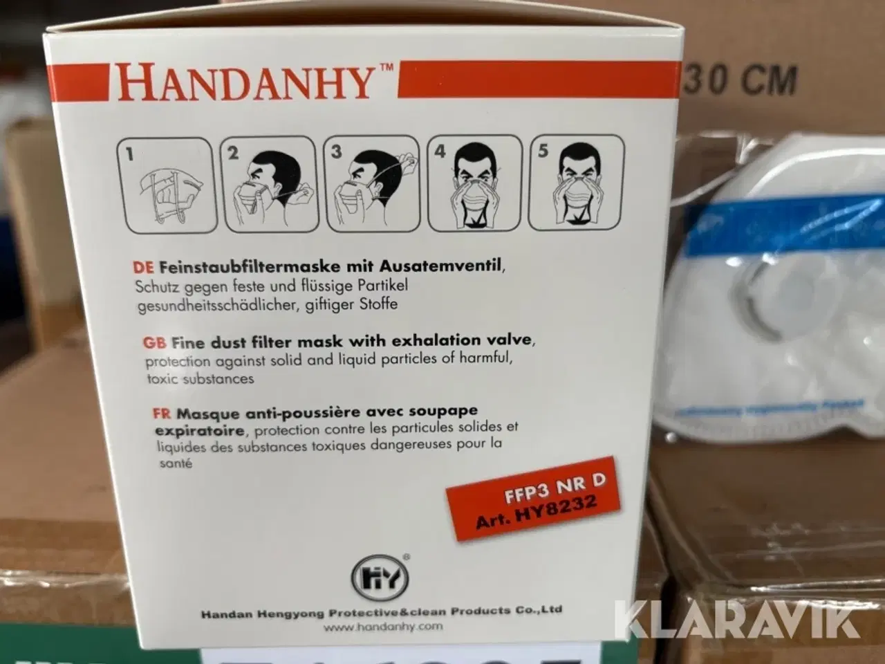 Billede 6 - Masker Handanhy FFP3 NR D
