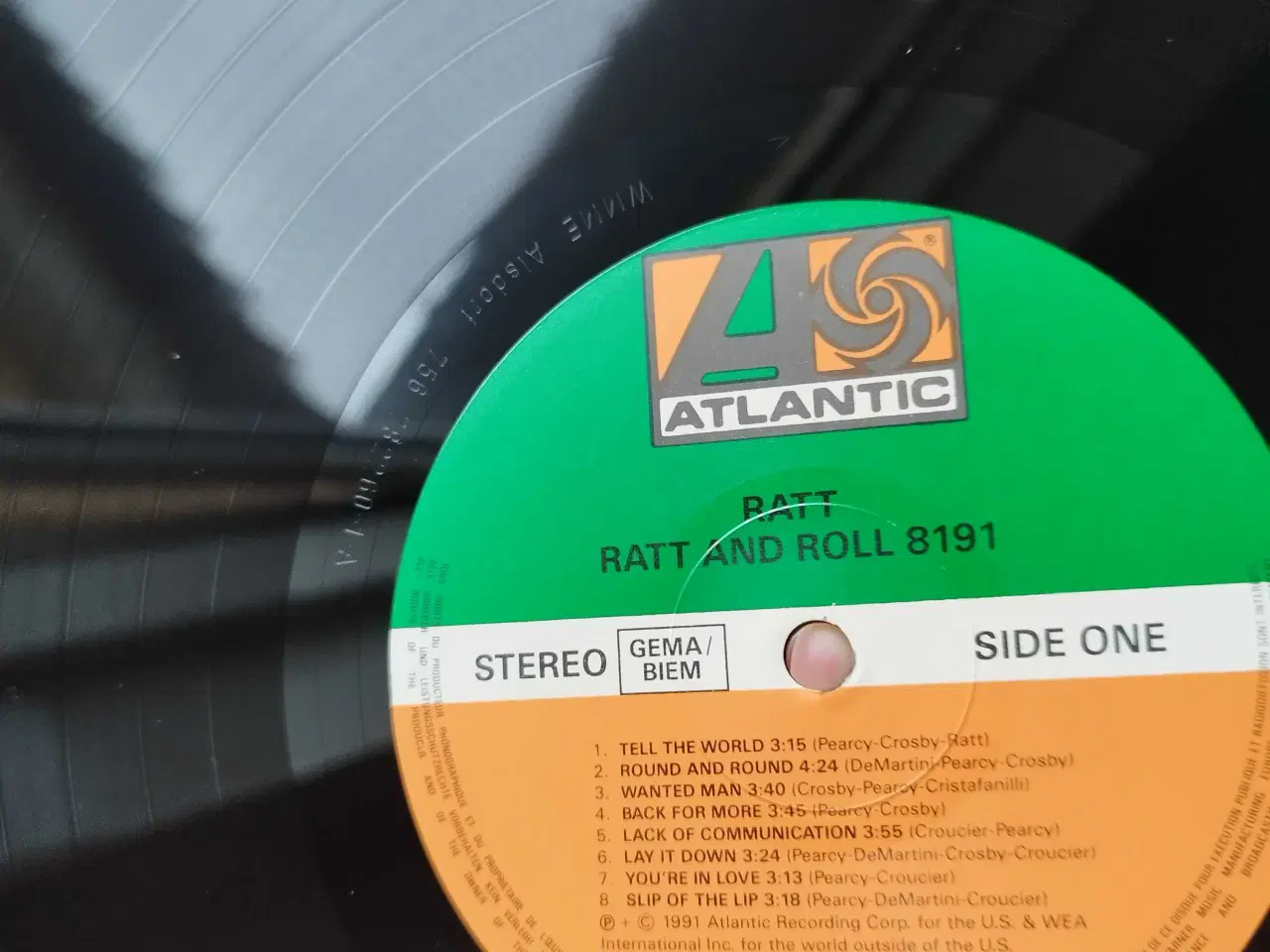 Billede 3 - Ratt - Ratt and Roll  Lp