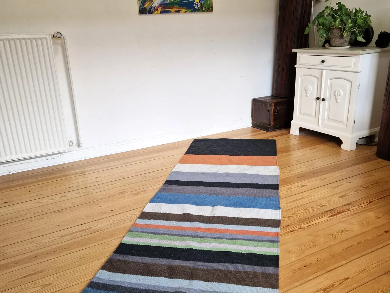 Billede 1 - Fladvævet løber i 100 % uld.