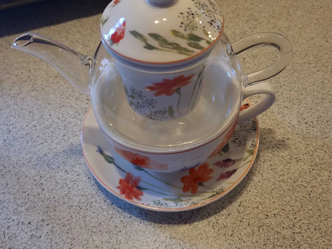 Billede 6 - Tea for one sæt 
