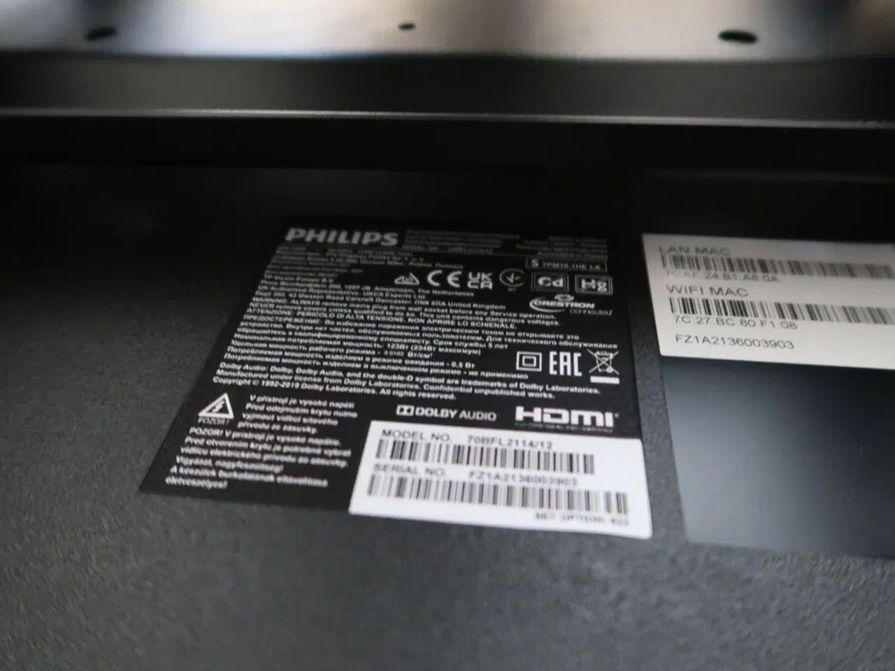 Billede 6 - Fjernsyn PHILIPS 70BFL2114/12 med soundbar YEALINK