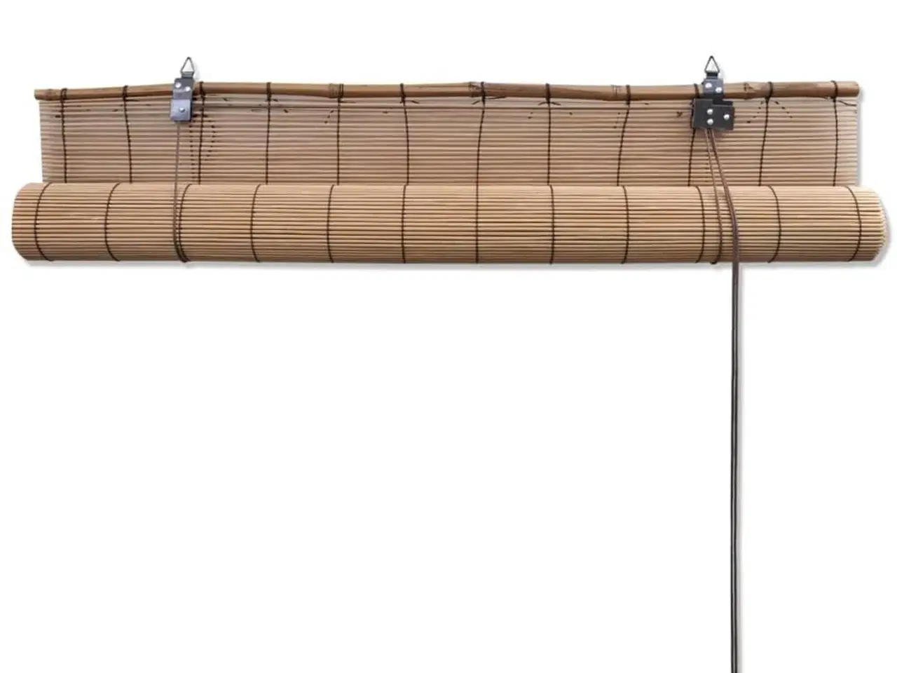 Billede 4 - Rullegardiner 2 stk. 120x220 cm bambus brun
