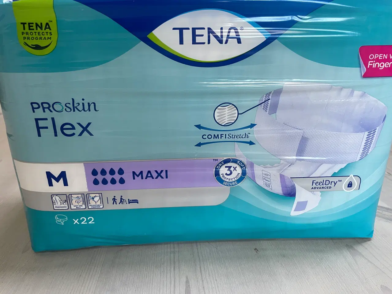 Billede 2 - Tena flex Maxi medium, 2 pakker 250kr