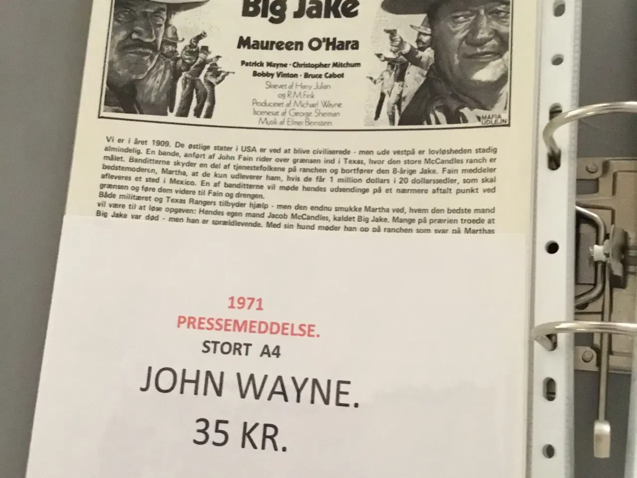 Billede 2 - John Wayne - se pris