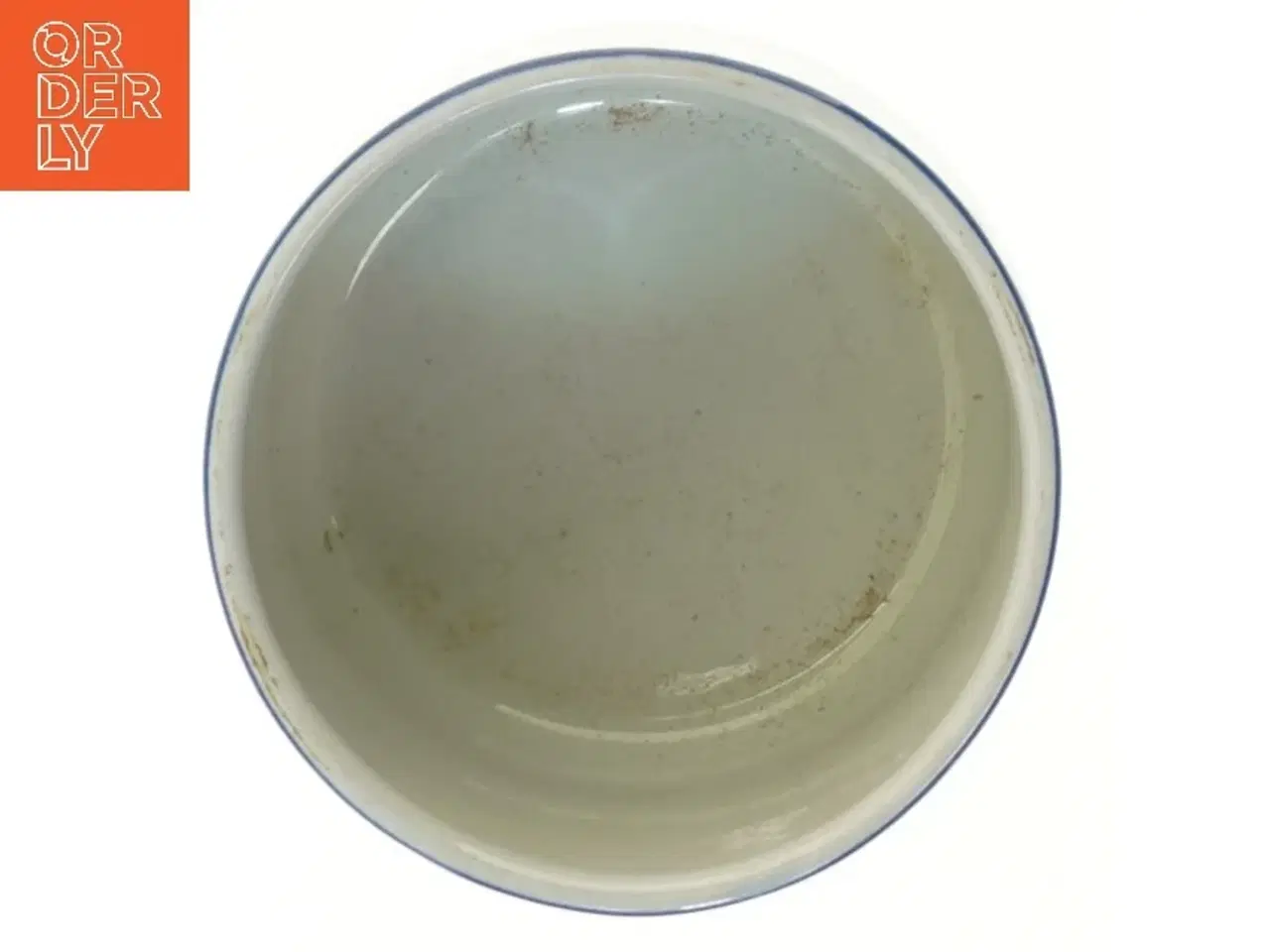 Billede 2 - Porcelænsbeholder med trælåg (str. Ø 13 cm)