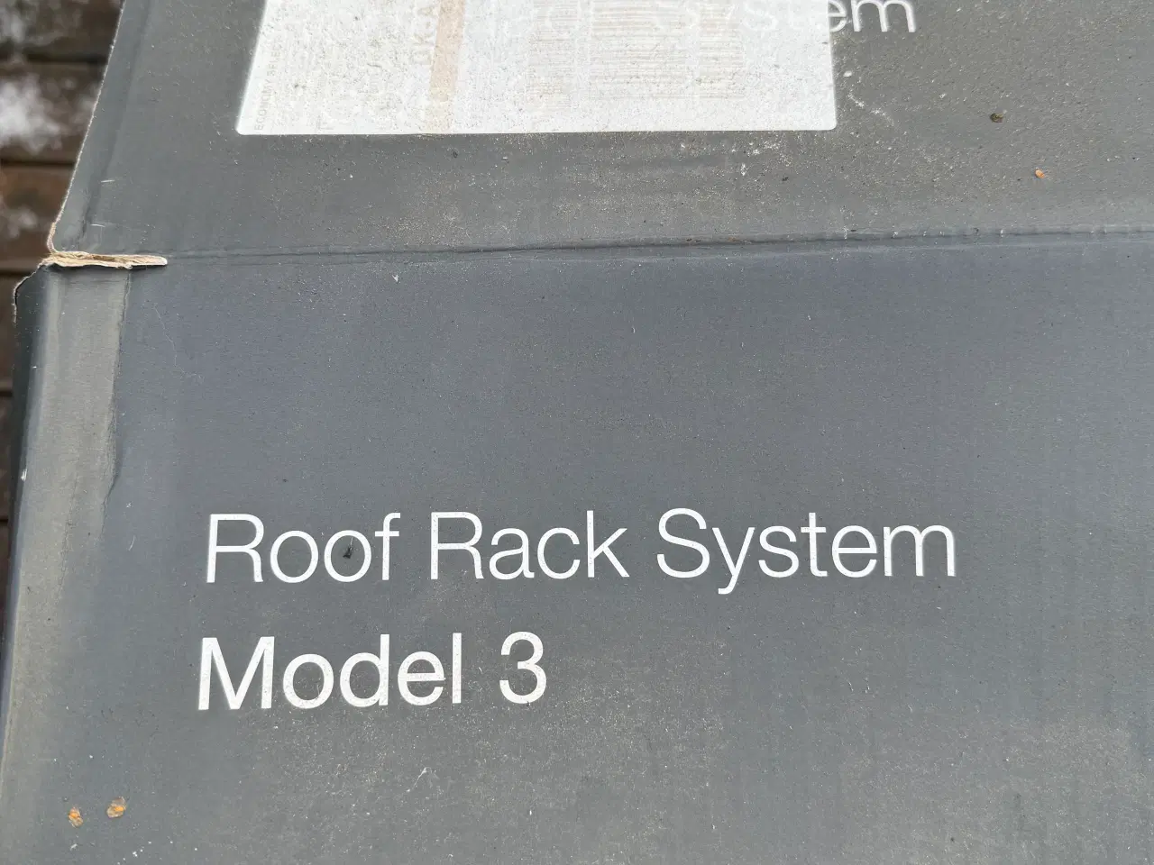 Billede 3 - Original Tagbagagebærer til Tesla Model 3 