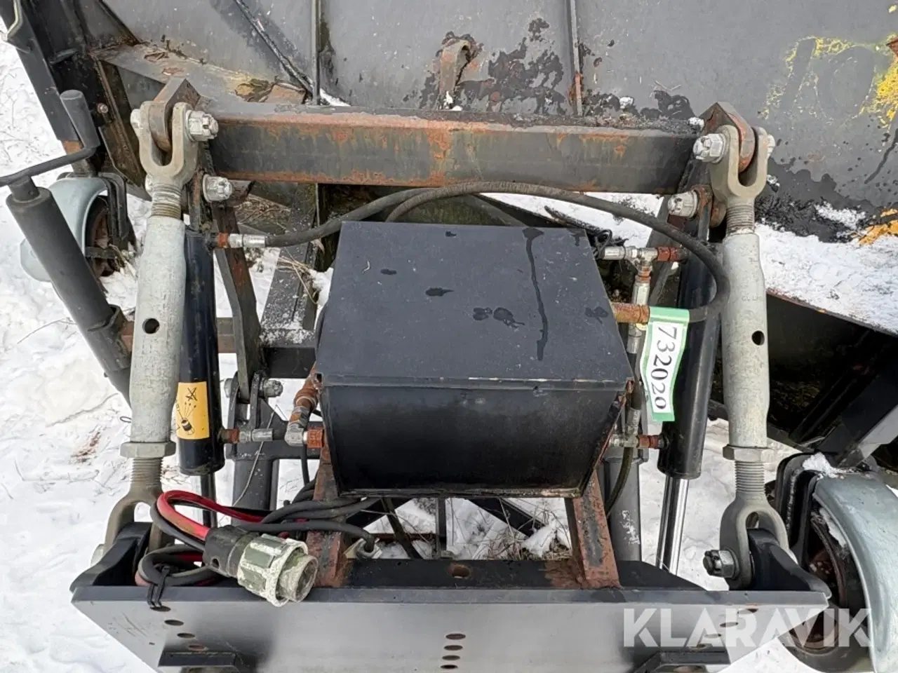 Billede 7 - Hydraulisk sneplov med lastbilsbeslag