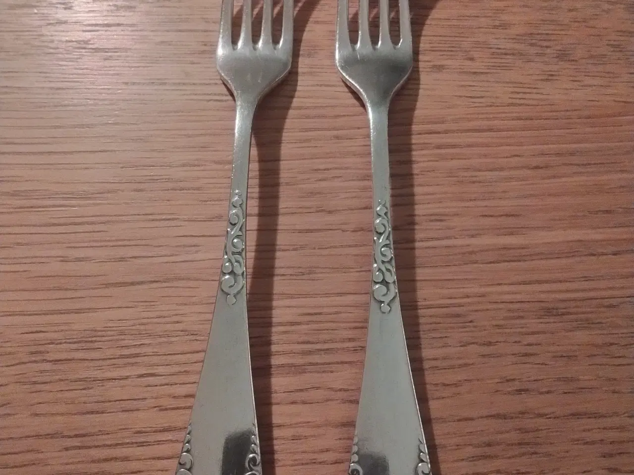 Billede 3 - 2 gafler i Dansk sølv 21,2 cm