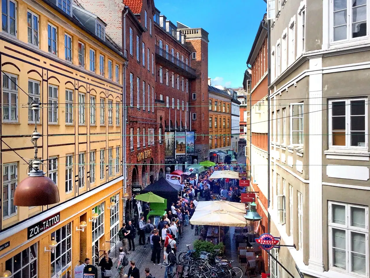 Billede 17 - Hjørnelokale på solsiden. med udsigt til rådhustårnet. velegnet til restaurant eller café