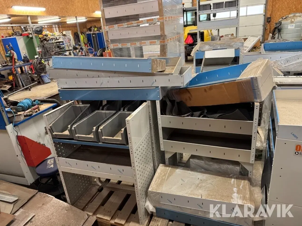 Billede 4 - Hyldesystemer til varebil Order System 8 paller