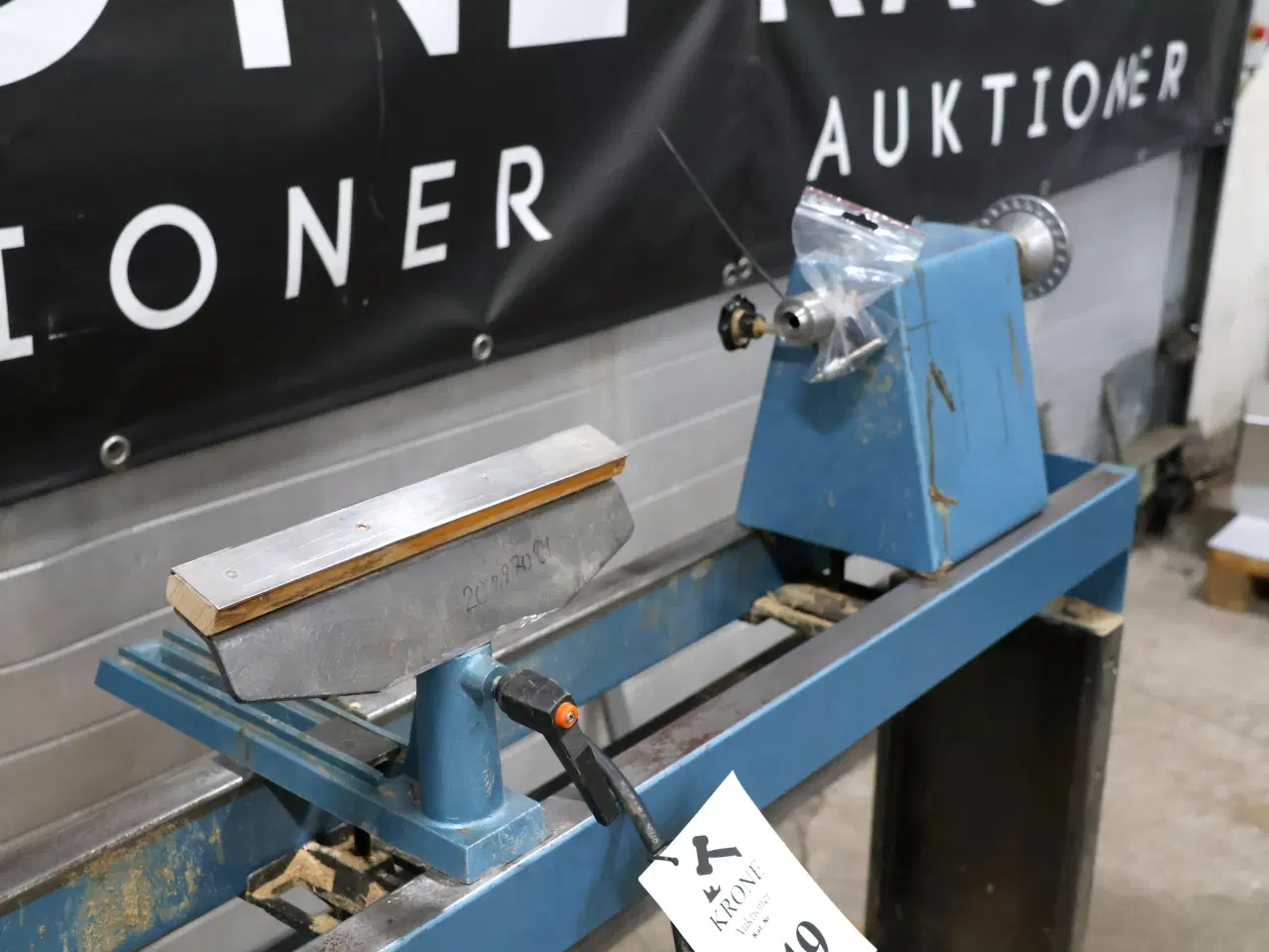 Billede 6 - Stor trædrejebænk Luna SP1000, m/25 stk jern