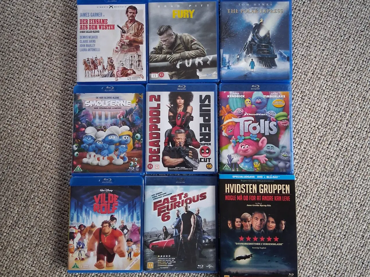 Billede 1 - Diverse Blu-ray film.