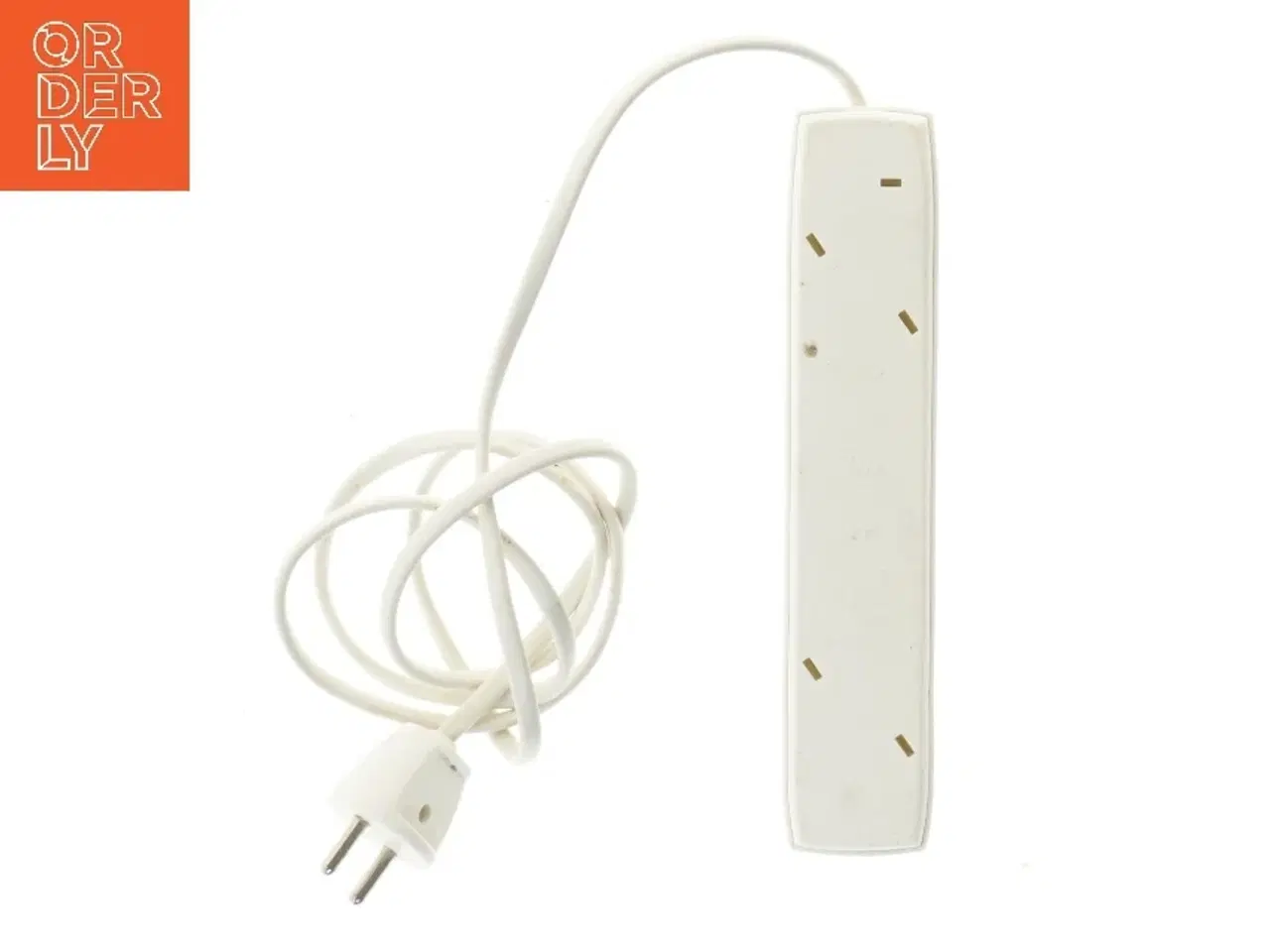 Billede 2 - Hvid strømskinne fra Econ (str. 21 cm)