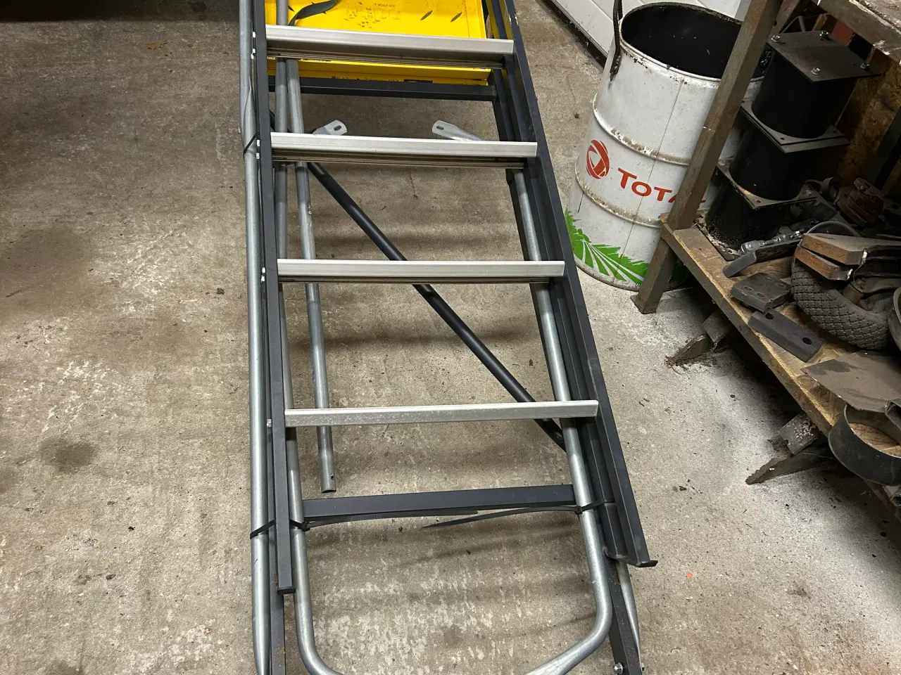 Billede 5 - Arbejdsplatform  ,rulle stillads,stige 