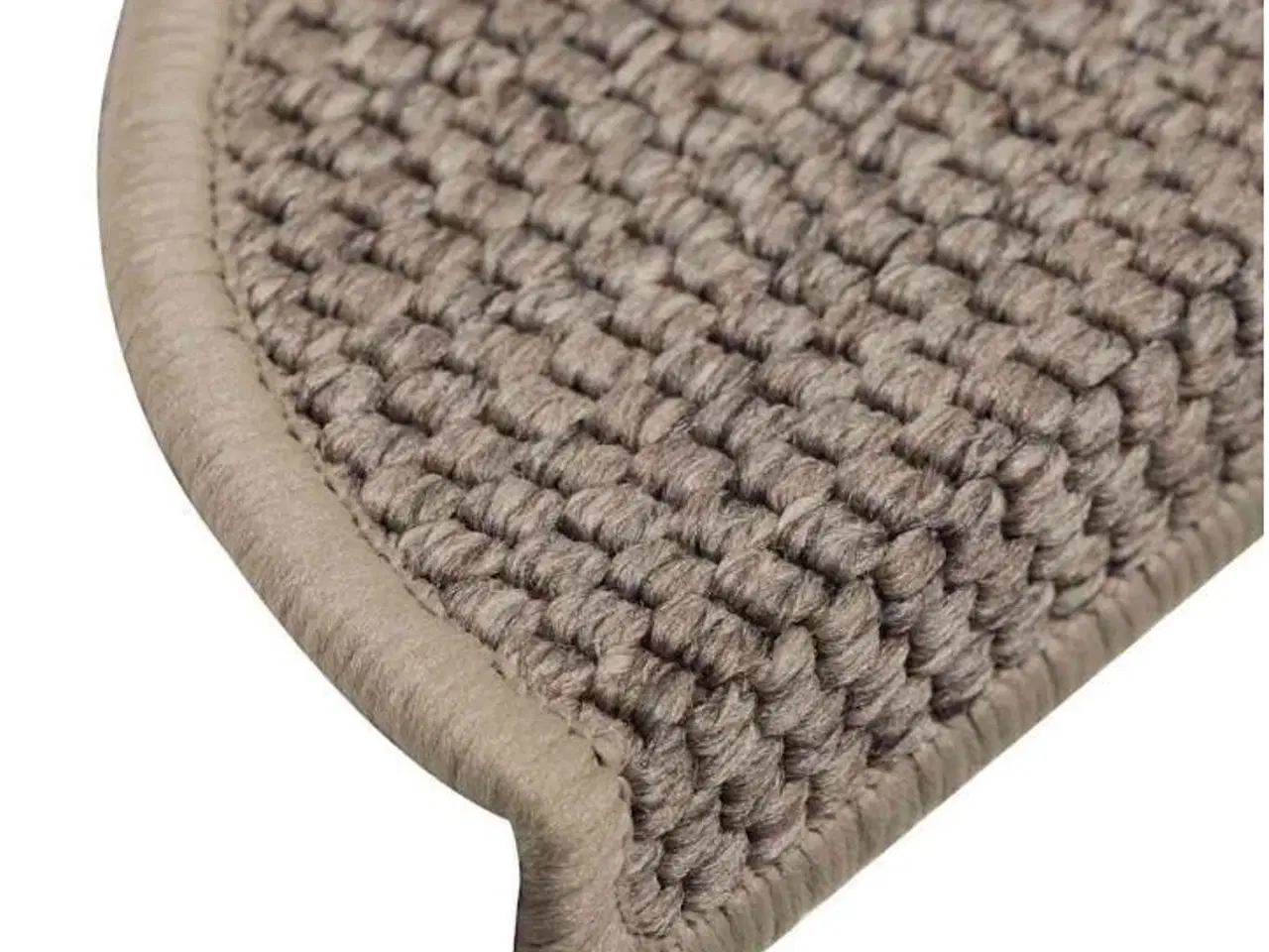 Billede 6 - Selvklæbende trappemåtter 15 stk. 56x17x3 cm sisal-look beige