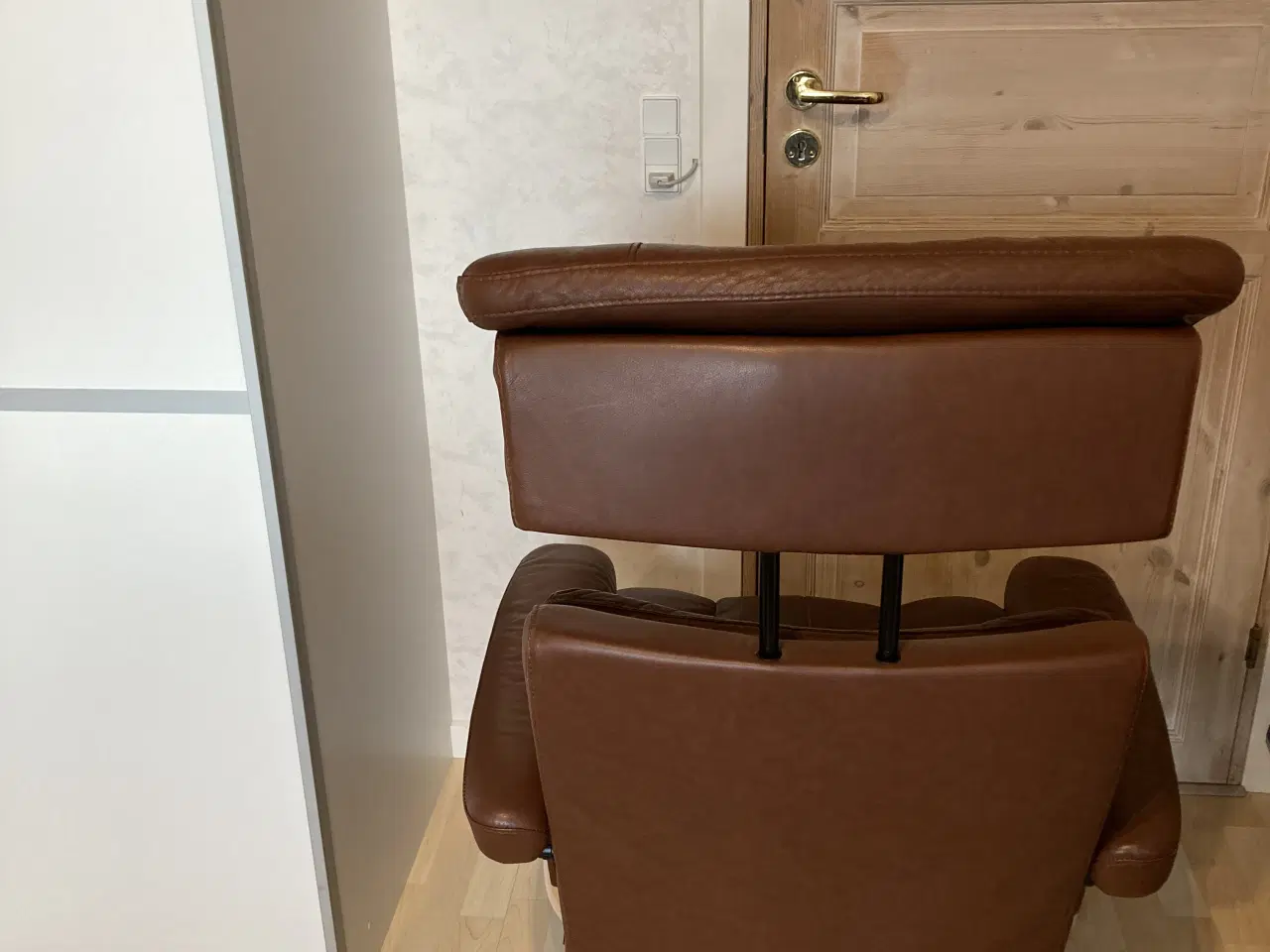 Billede 4 - Stressless læderlænestol, str small