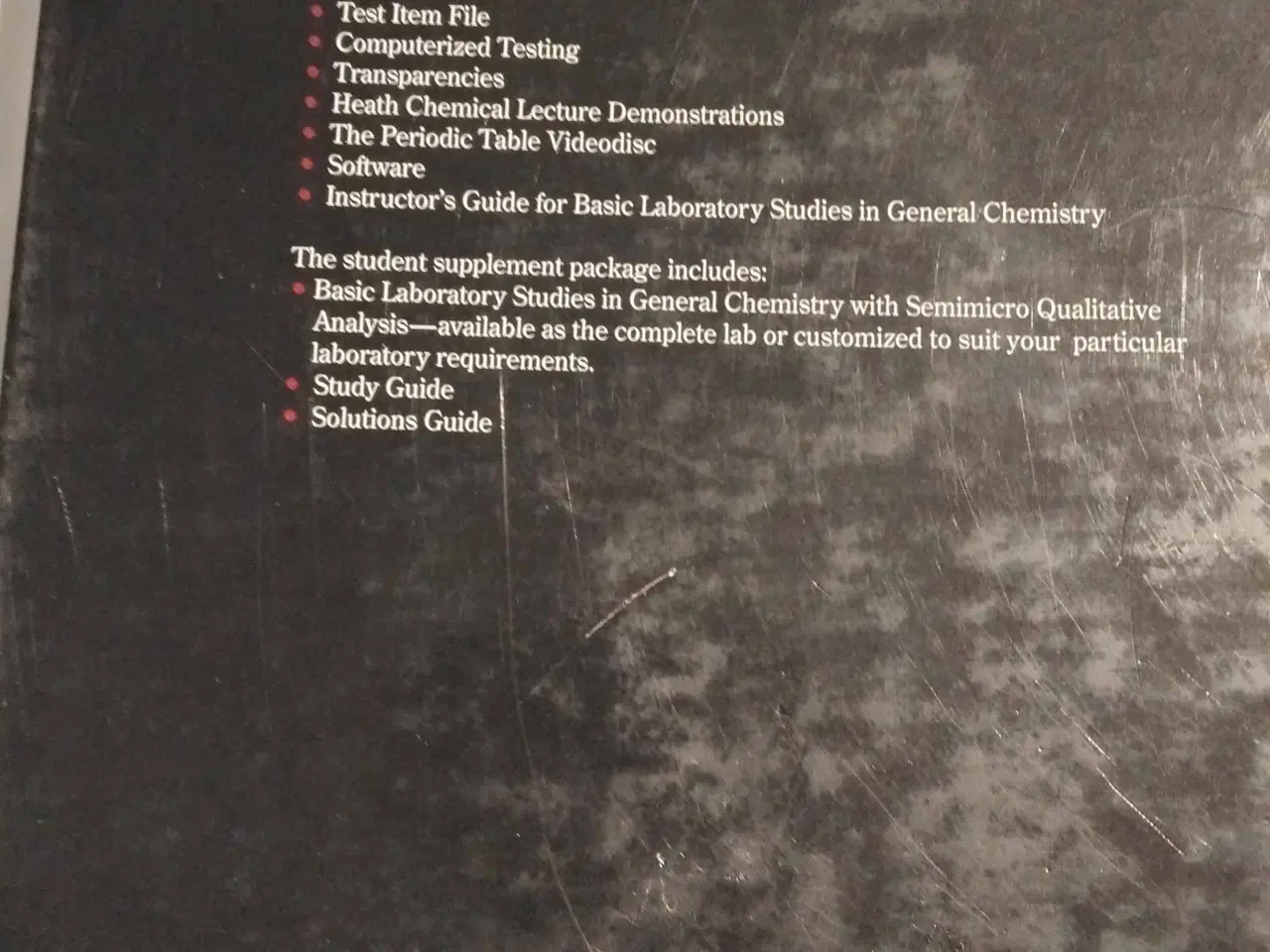 Billede 2 - Chemistry Concepts and Models af Robinson, Odom  
