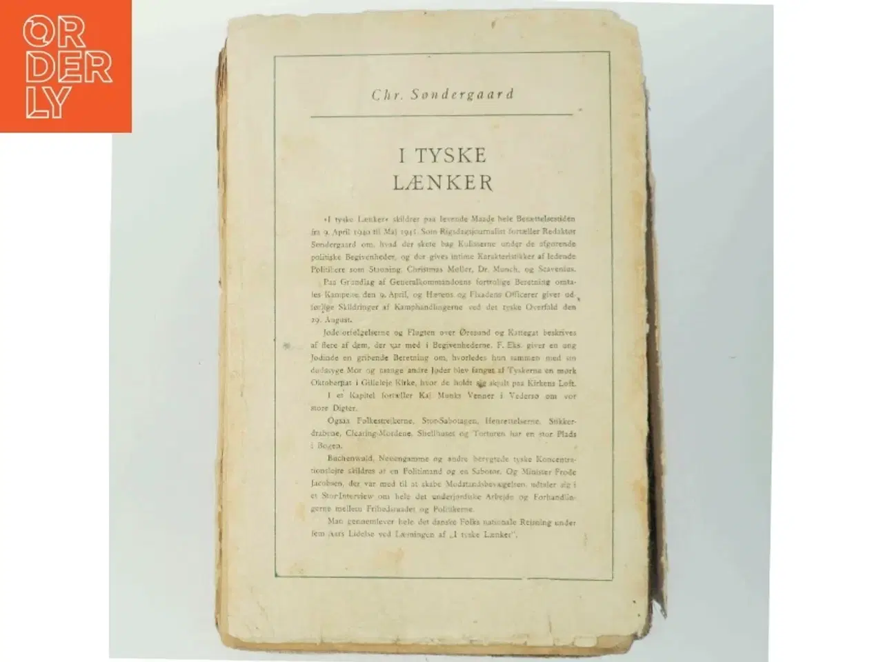 Billede 3 - I TYSKE LÆNKER af Chr. Søndergaard