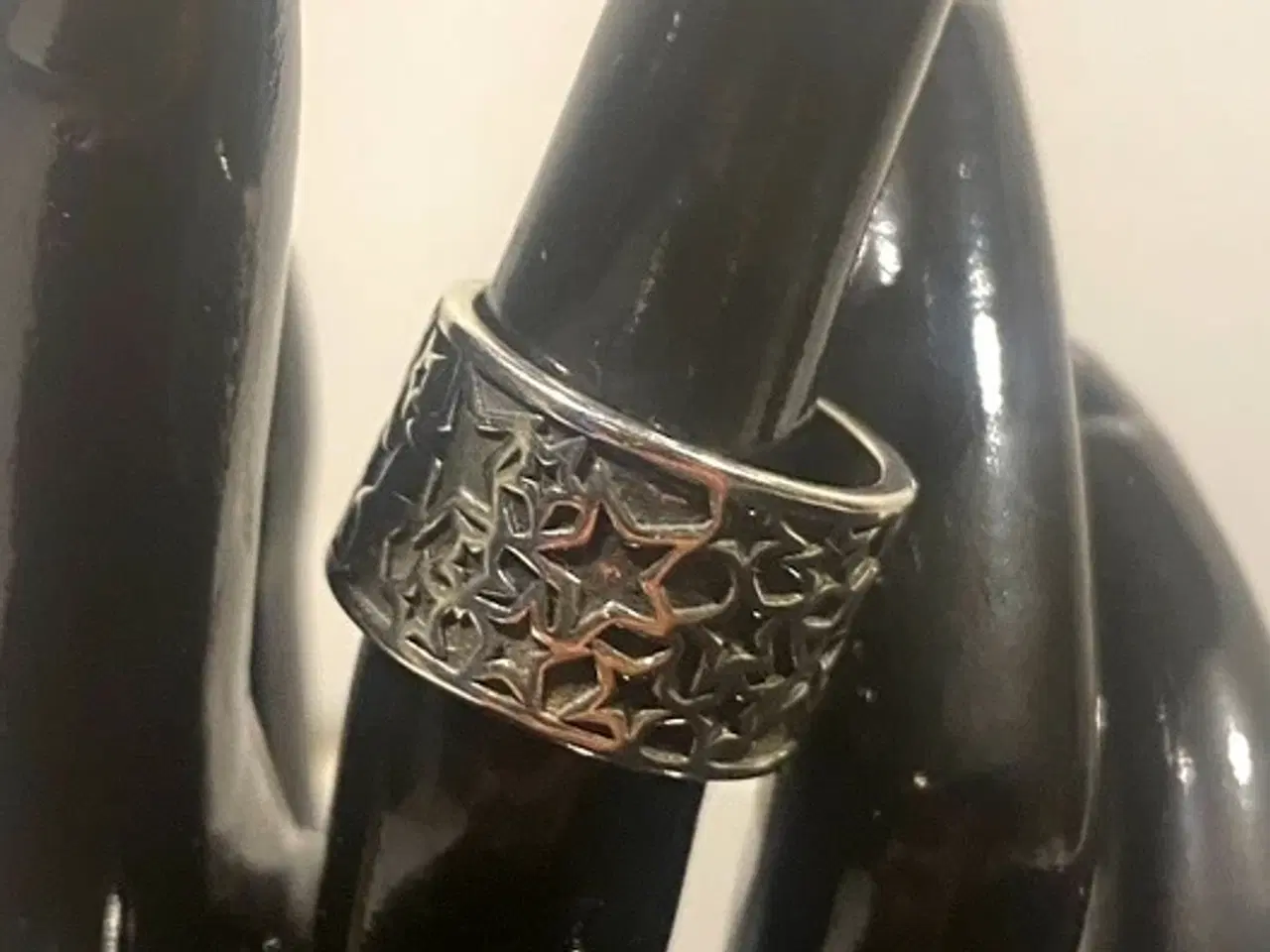 Billede 1 - * Sterlingsølv; Lækreste fingerring - med stjerner